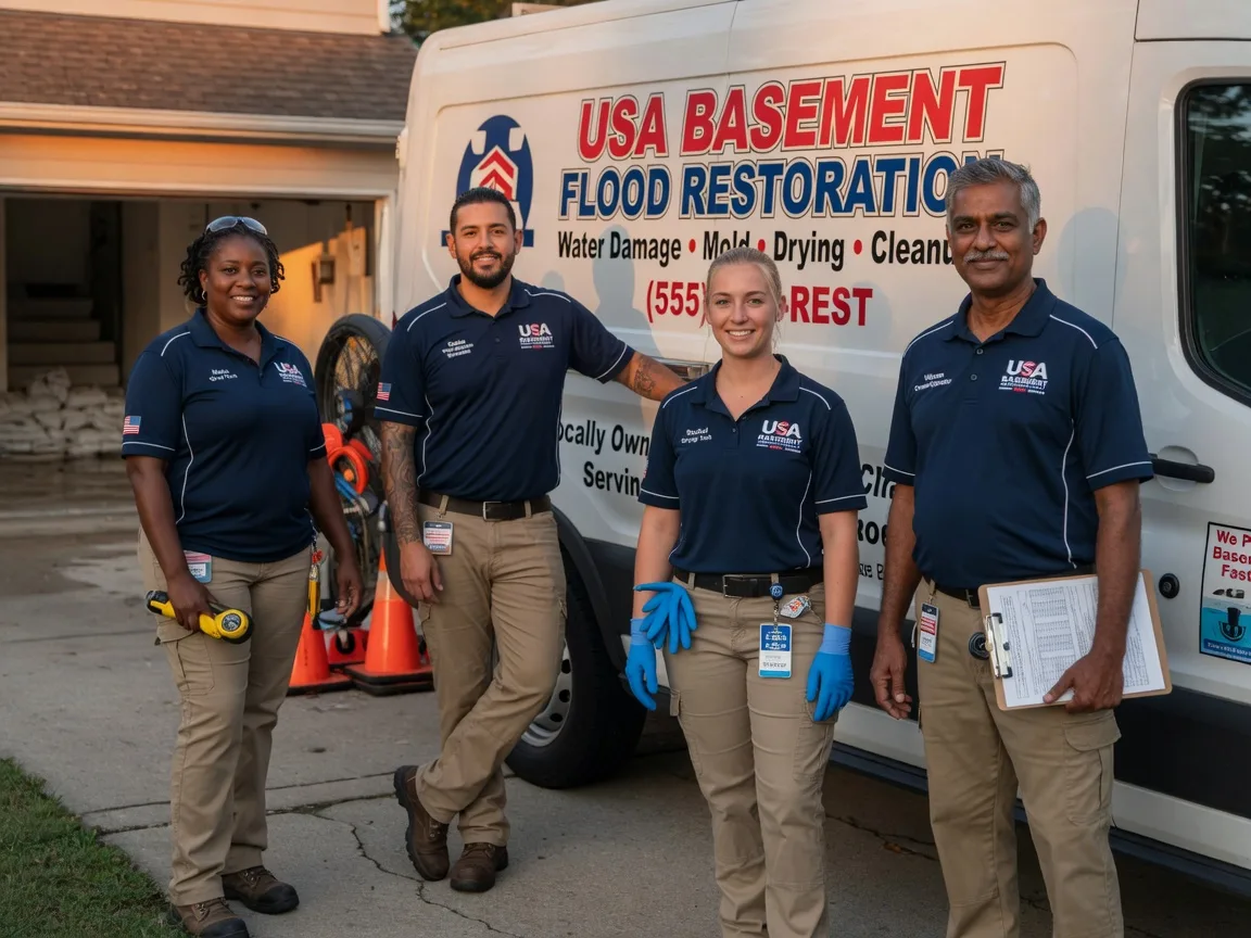 Basement Flood Cleanup company in Belmont, OH